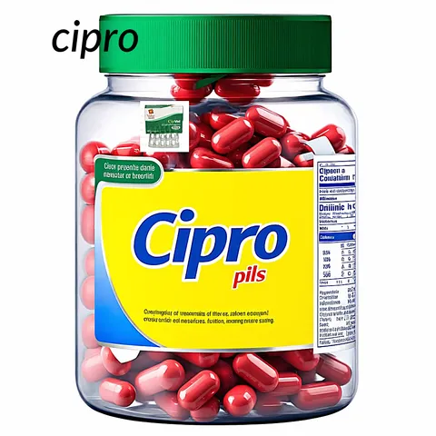 Cipro 500 mg precio